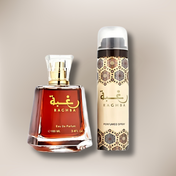 Coffret Parfum mixte Raghba by Lattafa Tresor2Chat